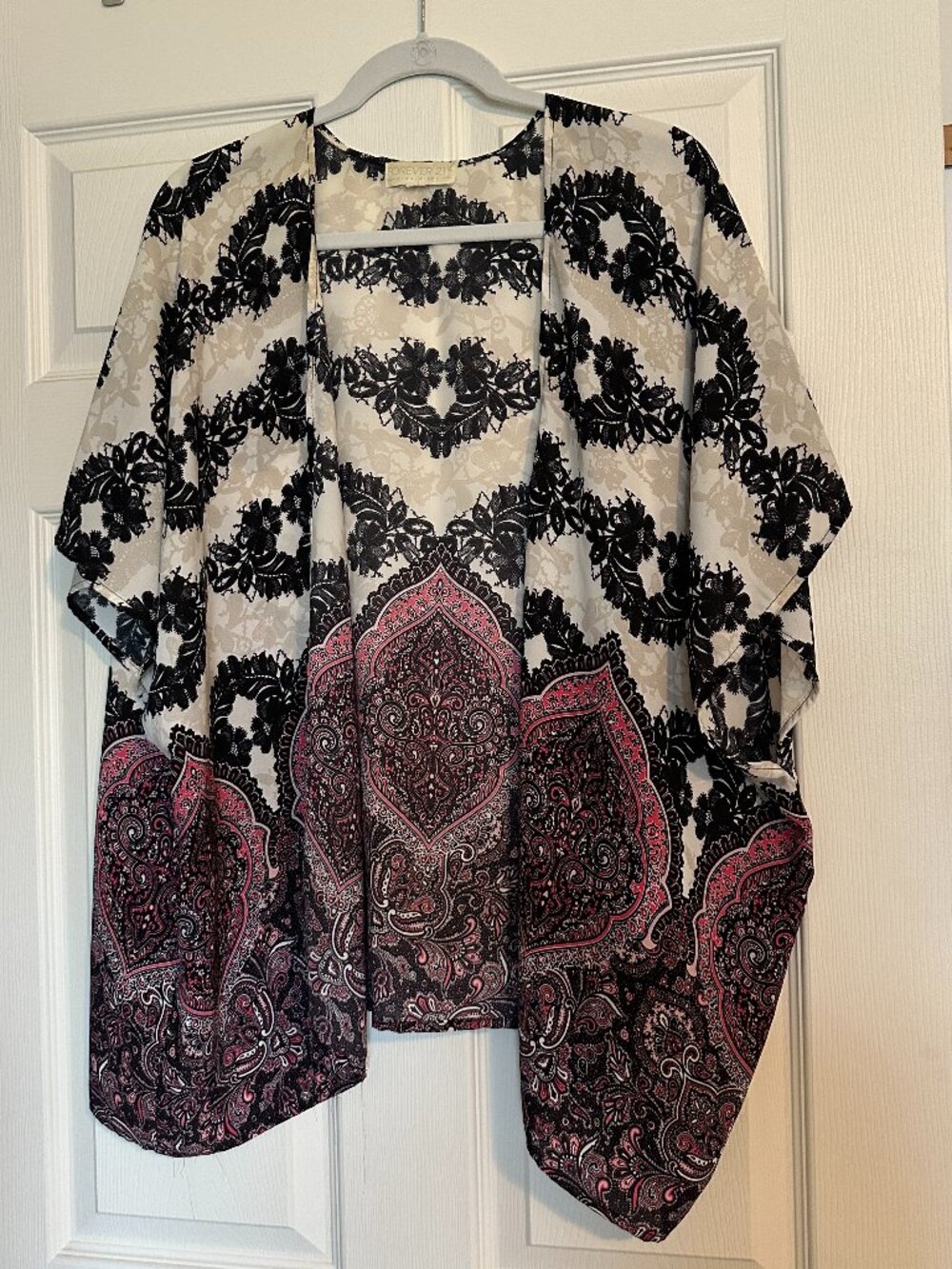 Forever21+ Paisley Kimono Top